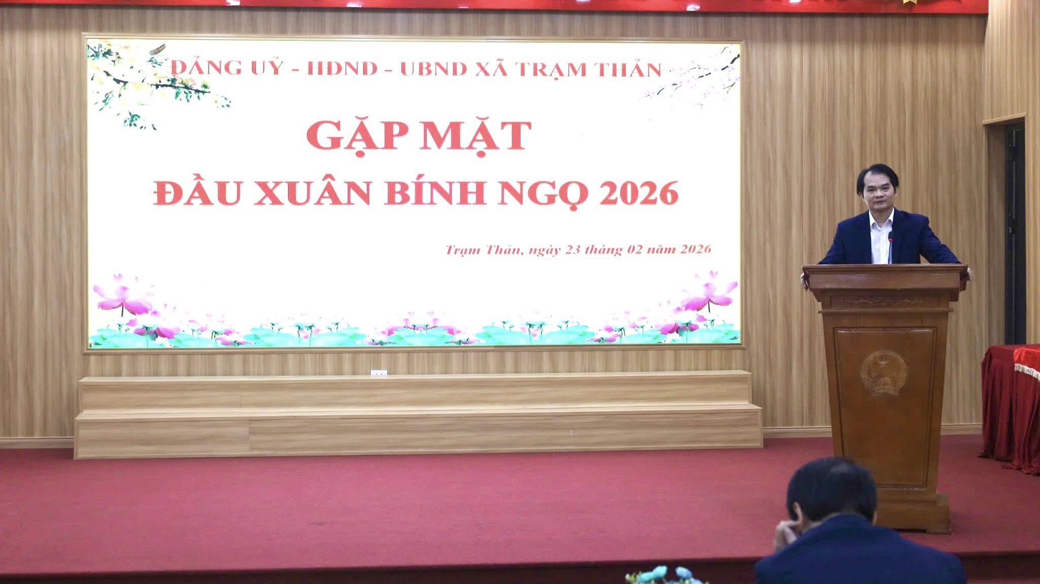 Xã Trạm Thản tổ chức gặp mặt đầu Xuân Bính Ngọ 2026