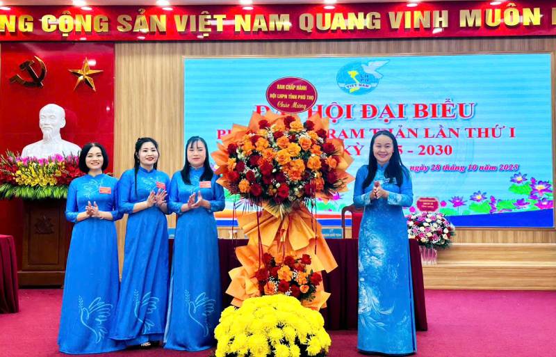 HỘI LHPN XÃ TRẠM THẢN TỔ CHỨC THÀNH CÔNG ĐẠI HỘI ĐẠI BIỂU LẦN THỨ NHẤT, NHIỆM KỲ 2025–2030