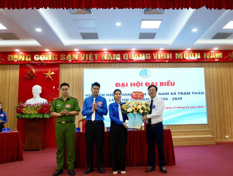 ĐẠI HỘI ĐẠI BIỂU HỘI LIÊN HIỆP THANH NIÊN XÃ TRẠM THẢN LẦN THỨ I, NHIỆM KÌ 2026 - 2029