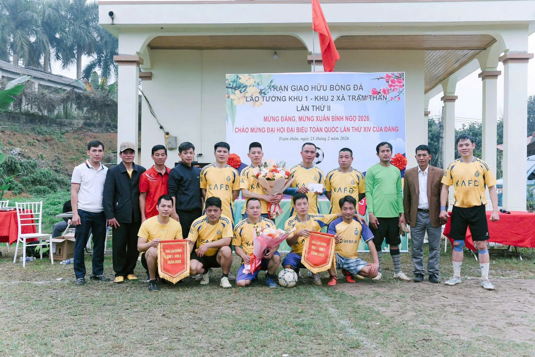 Xã Trạm Thản tổ chức các hoạt động VHVN - TDTT mừng Đảng, mừng Xuân Bính Ngọ 2026.