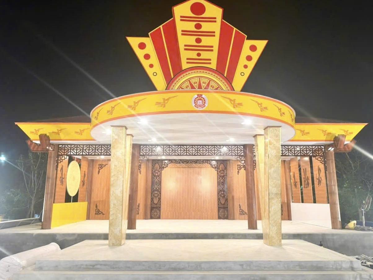 CÔNG TÁC CHUẨN BỊ CHO GIỖ TỔ HÙNG VƯƠNG – LỄ HỘI ĐỀN HÙNG NĂM 2026 CỦA XÃ TRẠM THẢN 