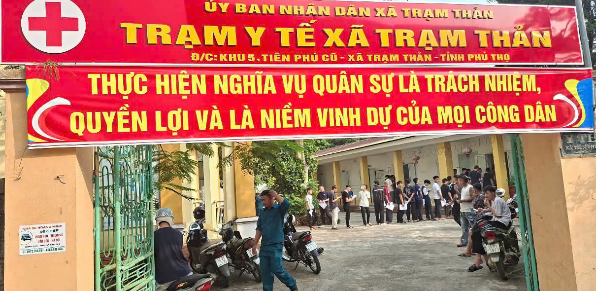 ẤM ÁP VÀ TRANG NGHIÊM: XÃ TRẠM THẢN SÔI NỔI KHÁM SƠ TUYỂN NGHĨA VỤ QUÂN SỰ ĐỢT 1 NĂM 2027